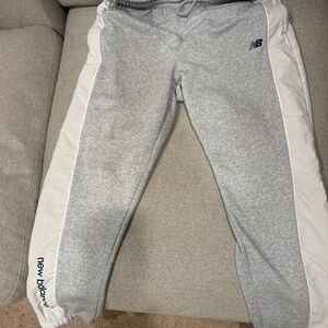 New Balance Gray and White Men's Joggers